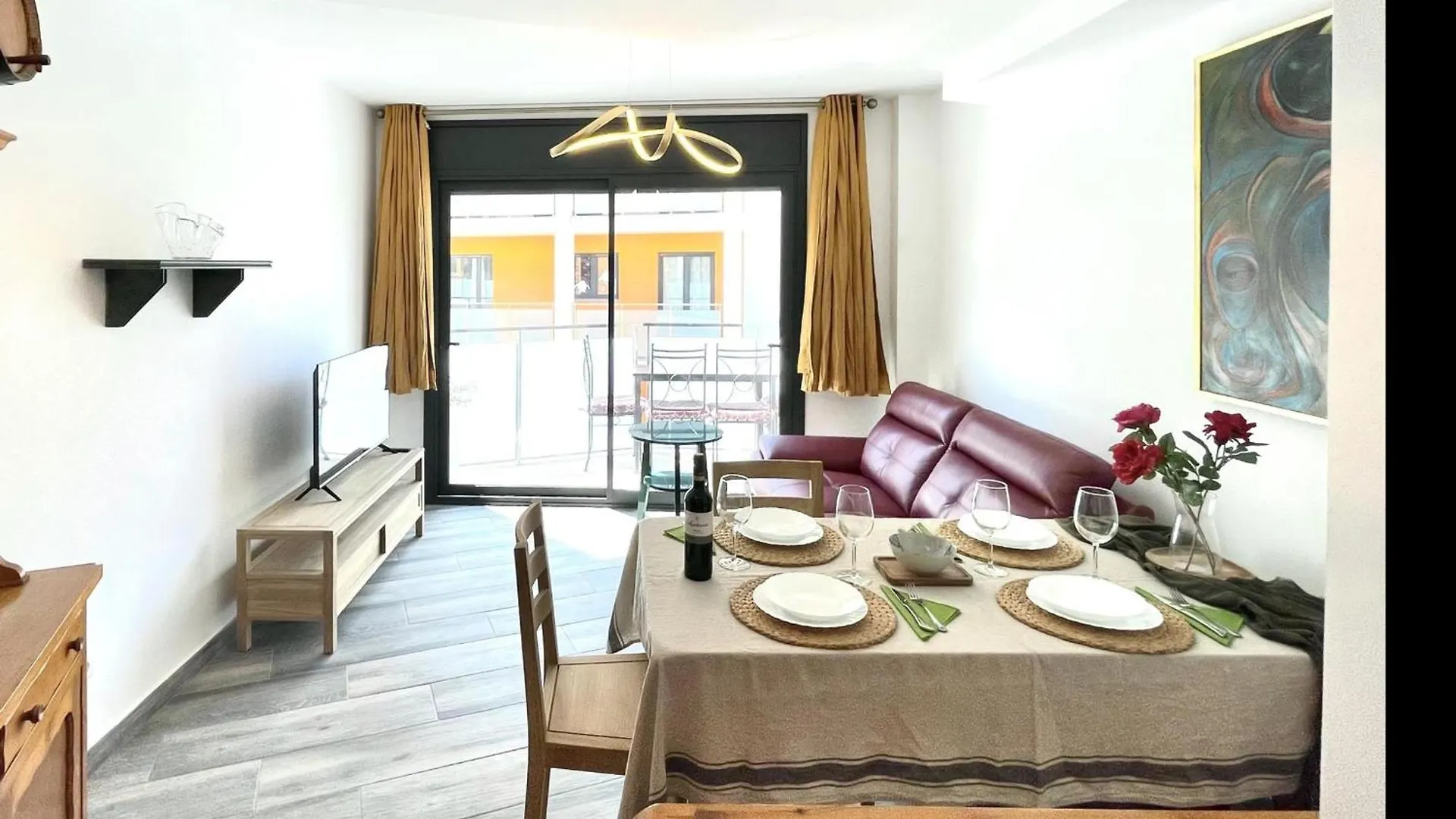 Apartman Apartamento Confortable Con Parking Privado En El Centro De Vilanova I La Geltru - Es-332-8
